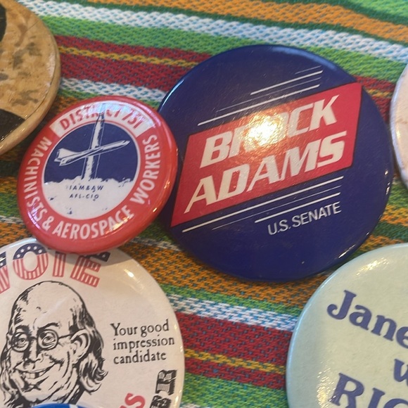 Vintage politic buttons - Picture 5 of 9